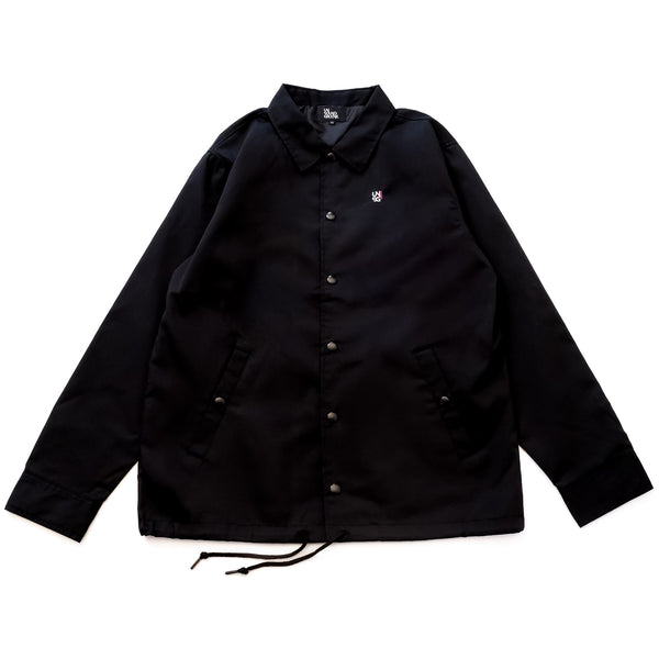 USG LOGO COACH JACKET /BLACK