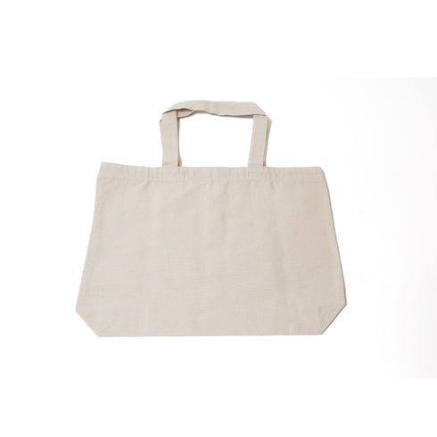 "DIG AND PLAY ACID JAZZ" TOTE BAG /WHITE