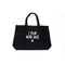 "I PLAY ACID JAZZ" TOTE BAG /BLACK