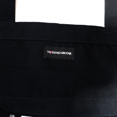 "I PLAY ACID JAZZ" TOTE BAG /BLACK